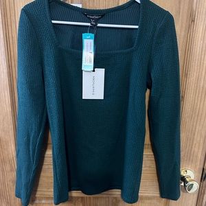 Jessie Square Neck Fitted